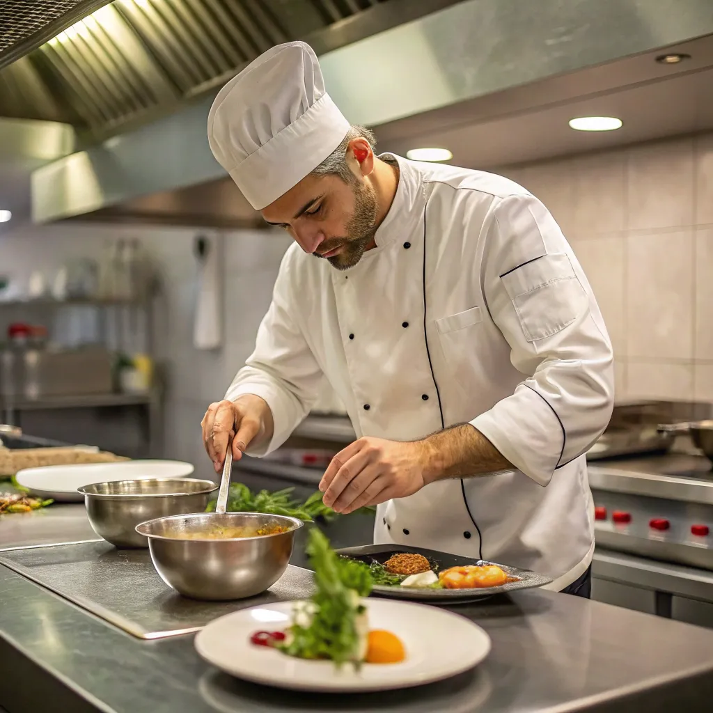 Gourmet Chef Cooking